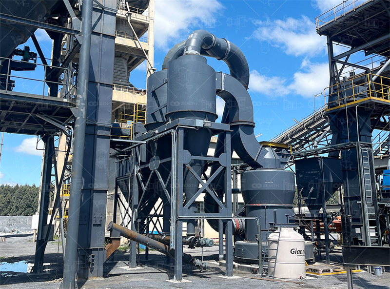 Complete limestone grinding plant with MTW series mill
