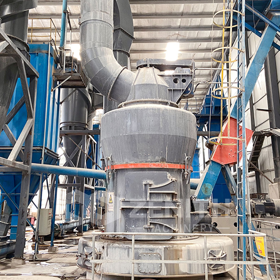 Diagram showing centrifugal force vectors in a rotating mill disc