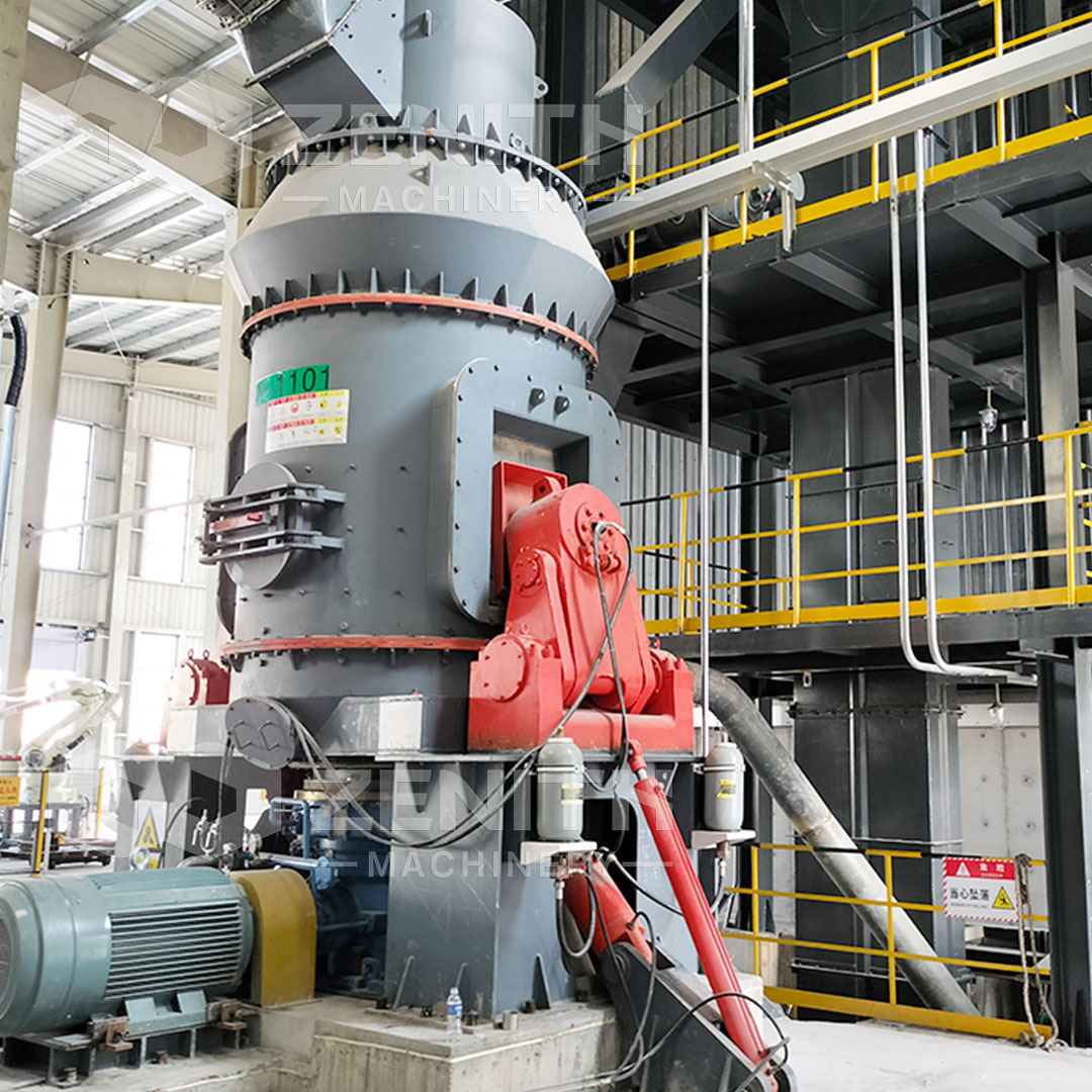 Modern coal grinding mill with integrated dust collection system