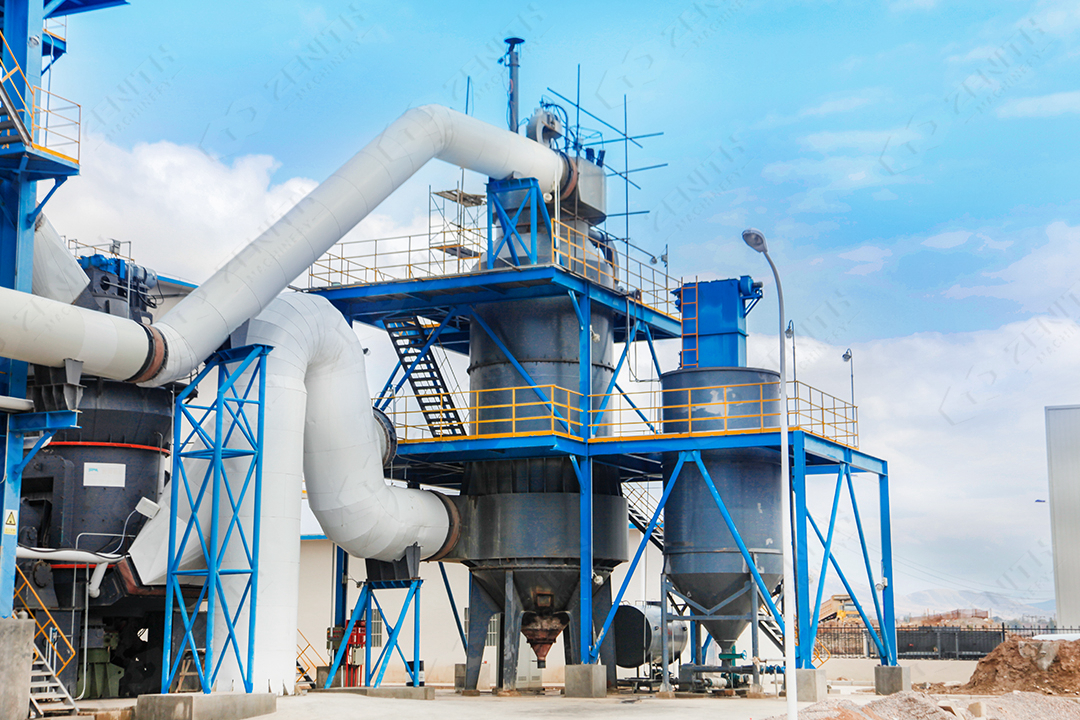 Modern coal grinding system with integrated classification and dust collection