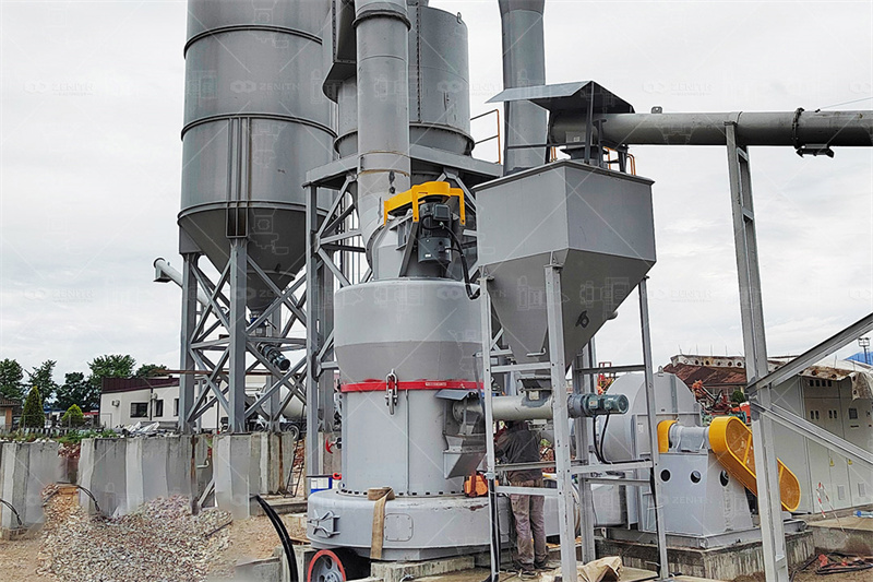 ZENITH grinding mill installation at customer site