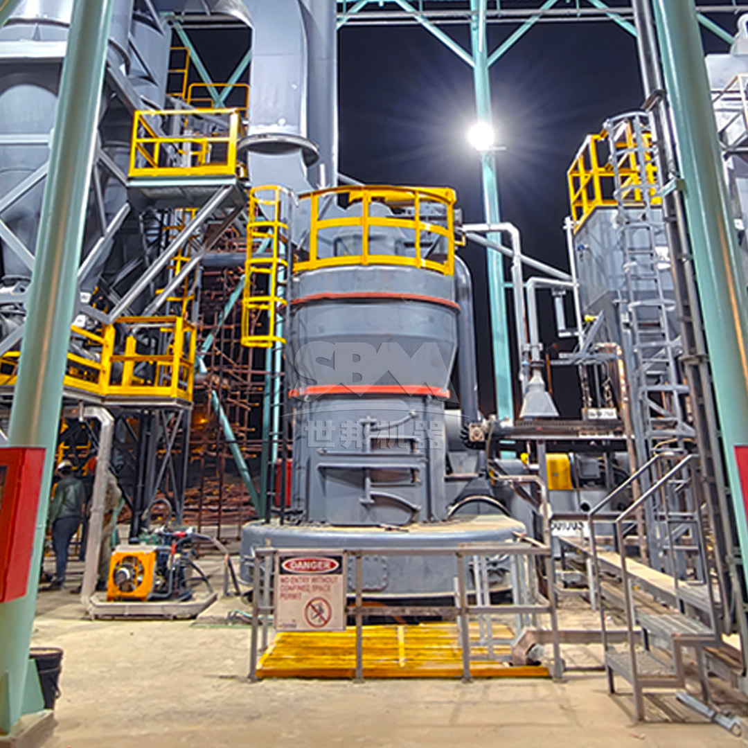 Overview of a modern illite grinding production line showing material flow from crusher to final packaging