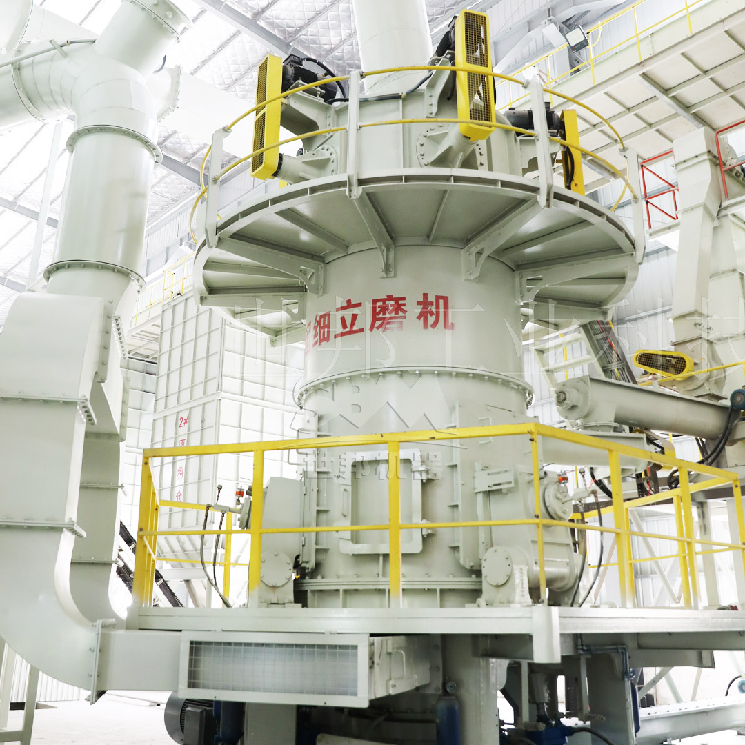 Piles of finely ground white and brown aluminum oxide powder